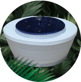 Resim Fabrikam06 Lacivert Sarık, Gri Püskül Sarık ,imam Sarığı,cami,cübbe,takke,sarık,lacivert Imam Sarığı,61 Cm S066 Beyaz - Lacivert Beyaz - Lacivert 