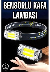 Resim Kafa Lambası El Fenerli Kamp Lambası Usb Şarjlı Nrzsnt - 87 Esnek Lamba Çok Renkli 