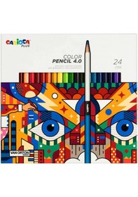 Resim Carioca Plus 4.0 Kuru Boya Kalemi 24'lü 