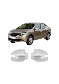 Resim Renault Symbol Uyumlu 2013 ve Üzeri Ayna Kapağı Abs Krom Kaplama 