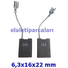 Resim Bosch Uyumlu Büyük Taşlama Gws 21-230 Kömür Fırça 