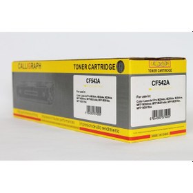 Resim Callıgraph Hp Cf542A (203A) Sarı Lazer Toner (1300 Sayfa ) 