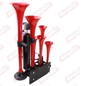 Resim Hd450C Hido Altı Borulu Ultra Yankılı Dadan Korna 