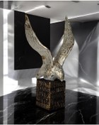 Resim Soyut Kuş Dekoratif Obje Biblo Obje C 4194 - Beyaz 