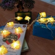 Resim ® Metal Örgülü Çam Ağacı Şeklinde Günışığı Şerit Led Işık Zinciri 