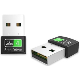 Resim Concord W-4 300Mbps Mini Usb Wifi Dongle Wifi Alıcı Adaptör 