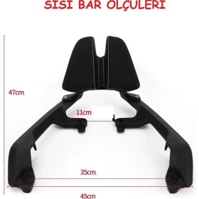 Resim Honda X-Adv 750 Sissy Bar Bağlantı Demiri Sırt Dayama Arasmto 