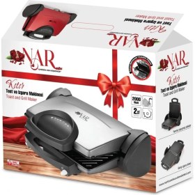 Resim Allians Pratik ve Şık Tost Makinesi, Hızlı ve Eşit Kızartma Özellikli 