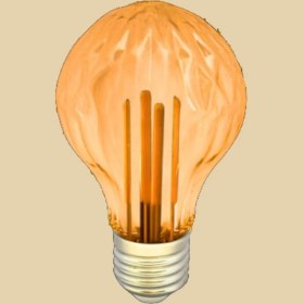 Resim Ledx A60 Rustik Star Desen Ampül 