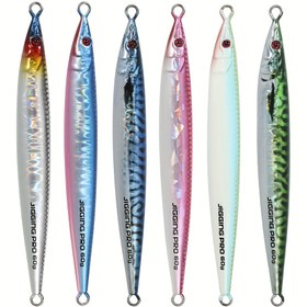 Resim Jigging Pro 60g 80g 100g 3D Fotoğraf Kaplama İnce Uzun Atış Sert Kurşun Tuzlu Su Balıkçılık Okyanus Tekne Jig Yemleri 