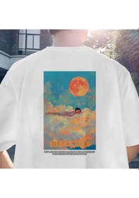 Resim Dreamers Serisi No:6 T-shirt - Beyaz 