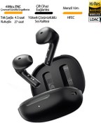 Resim Qcy Ailybuds E10 Bluetooth Enc Kulakiçi Kulaklık 