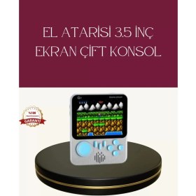 Resim TKÇ Şarjlı 3.5 Inç Retro Oyun Konsolu - TK002M-6VXB15 