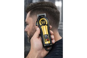 Resim Jasper JPR-4800 Siyah Profesyonel Tıraş Makinesi 6 Farklı Kesim Özelliği Saç-Sakal Kesim 