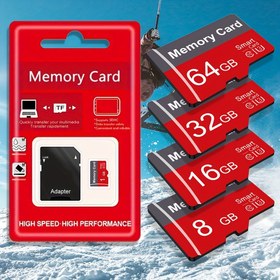 Resim Tablet, kamera, cep telefonu, dizüstü bilgisayar, PC, araba ses sistemi, oyun konsolu, ses için A1 C10 hafıza TF kartı 1 adet 64GB 32GB 16GB adaptör ile yüksek hızlı flaş TF kart 8GB 4GB 2GB 1GB - Dosyalarınızı güvenli bir şekilde saklayın! 