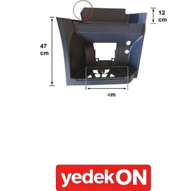 Resim Basamak Yuvası Mp4 Classıc-Antos Alt Sol Gri 1842 Kısa (Kahveci Premium) - A9606663203 