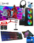 Resim DMC N10x ( Pubg,gta 5 ) I7-860,16gb,500gb Hdd,256gb Ssd,gtx750ti,24''curved Masaüstü Oyuncu Bilgisayarı 