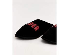 Resim SPIDERMAN- T- Spider Yazılı Siyah Erkek Ev Terliği 