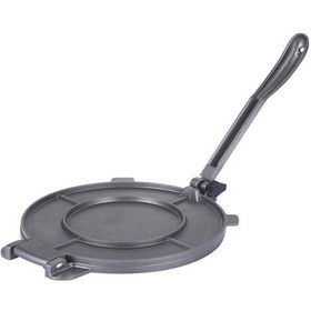 Resim Springsun Alüminyum El Pressli 16cm Tost Makinesi - Meksika Taco Ve Gözleme Hamuru Şekillendirici, Manuel Dış Cephe Sıkıcı 