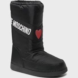 Resim Love Moschino Suya Dayanıklı Logolu Büzgülü Kar Botu KAR BOTU JA24032G1HISA000 