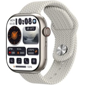 Resim Kaanthec Samsung Galaxy S23+ Ultra Uyumlu Watch 8 Hk9 Pro Chatgpt Yapay Zeka 2.05 Hd Amoled Ekran Akıllı Saat 