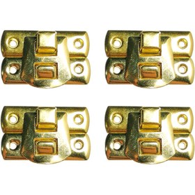 Resim Yaylı Klips Sarı 4 Adet 20x30 mm Kutu Kapak ve Sandık Kilit Yaylı Klips Sarı 4 Adet 20x30 mm Kutu Kapak ve Sandık Kilit