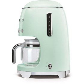 Resim Smeg Pastel Yeşil Filtre Kahve Makinesi Dcf02pgeu 