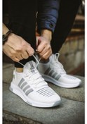 Resim Oksit Ald Şerit Detaylı Kalın Taban Erkek Sneaker 