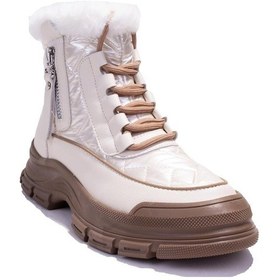 Resim Gamelu 23kz Bowl Beyaz Kadın Kışlık Bot 001 