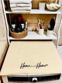 Resim BAGAND Home Sweat Home Baskılı Çamaşır Makine Örtüsü 