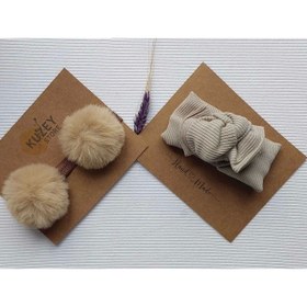 Resim KUZEY STORE 2li Bebek Bandana Seti 