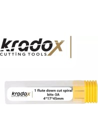 Resim PremiumPort Cnc Router Bıçağı Karbür Ucu 4X17X45MM, Hassas Işleme Uygun 