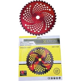 Resim Haktaş Profesyonel Elmas Uçlu Tırpan Daire Testeresi 255X25.4-40T Kod : HKT-701 