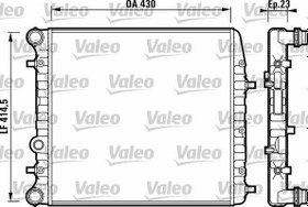 Resim RADYATÖR VW POLO 