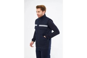 Resim Mesay Kapitoneli Reflektörlü Kışlık Iş Yeleği 