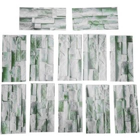 Resim Shineyee 12 Adet Mermer Desenli Pvc Su Geçirmez Zemin/duvar Sticker, Dayanıklı, Kolay Yüklenir, Mutfak/banyo Yenileme, Kıt042 Diğer 