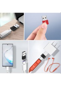 Resim Usb'den Type-c 'ye Dönüştürücü Adaptör Veri Aktarımı Sağlayıcı 