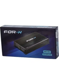 Resim For-x Xae-804 4 Channel Bass Kontrollü Oto Amfi Xae-804 