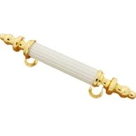 Resim Azm Kumru Boy Kulp Sarı-Beyaz 64 mm Dolap Vestiyer 