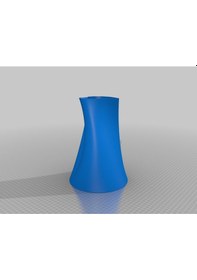 Resim Opencart Sevgililer Günü İçin Bükülmüş Kalp Vazo Sadece Plastik Aparattır 