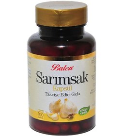 Resim Balen Sarımsak Kapsülü Takviye Edici Gıda 375 MG x 100 Adet 