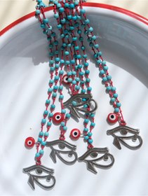 Resim Chic Latife Eye Of Horus Düğüm Kolye 