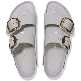 Resim Birkenstock Bırkenstock Arızona Bıg Buckle Kadın Terlik 1029346 Gri 