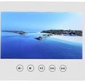 Resim LCD Ekran Video Tebrik Kartı DIY Düğün Xmas 720p HD Oynatma 128m Hafıza (10 inç) 