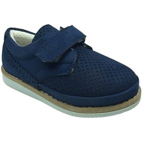 Resim Ortopedikal 1503 Lacivert Süet Erkek Çocuk Ayakkabı Oxford Termo Lacivert 