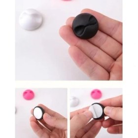 Resim 3b Trend 10 Adet Kablo Düzenleyici Duvar Fayans Cam Kablo Tutucu Yapışkanlı Klips Kablo Sabitleme 