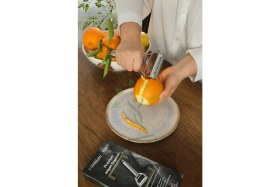 Resim Milena Life Pratik Paslanmaz Çelik Turbo Jülyen Meyve Sebze Soyucu Kesici Doğrayıcı Mutfak Gereçleri 