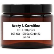 Resim Acetyl L-carnıtıne Hcl Asetil L-karnitin Hcl Toz Hammadde 50 Gr 