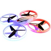 Resim Moveevo Çocuklar İçin S123 Led Mini Drone, Uzaktan Kumandalı 3d Takla Ve Işıklı Başsız Modlu Rc Quadcopter 