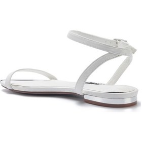 Resim Nine West Maolaıne 5fx Beyaz Kadın Düz Sandalet 000000000101948144 Beyaz 